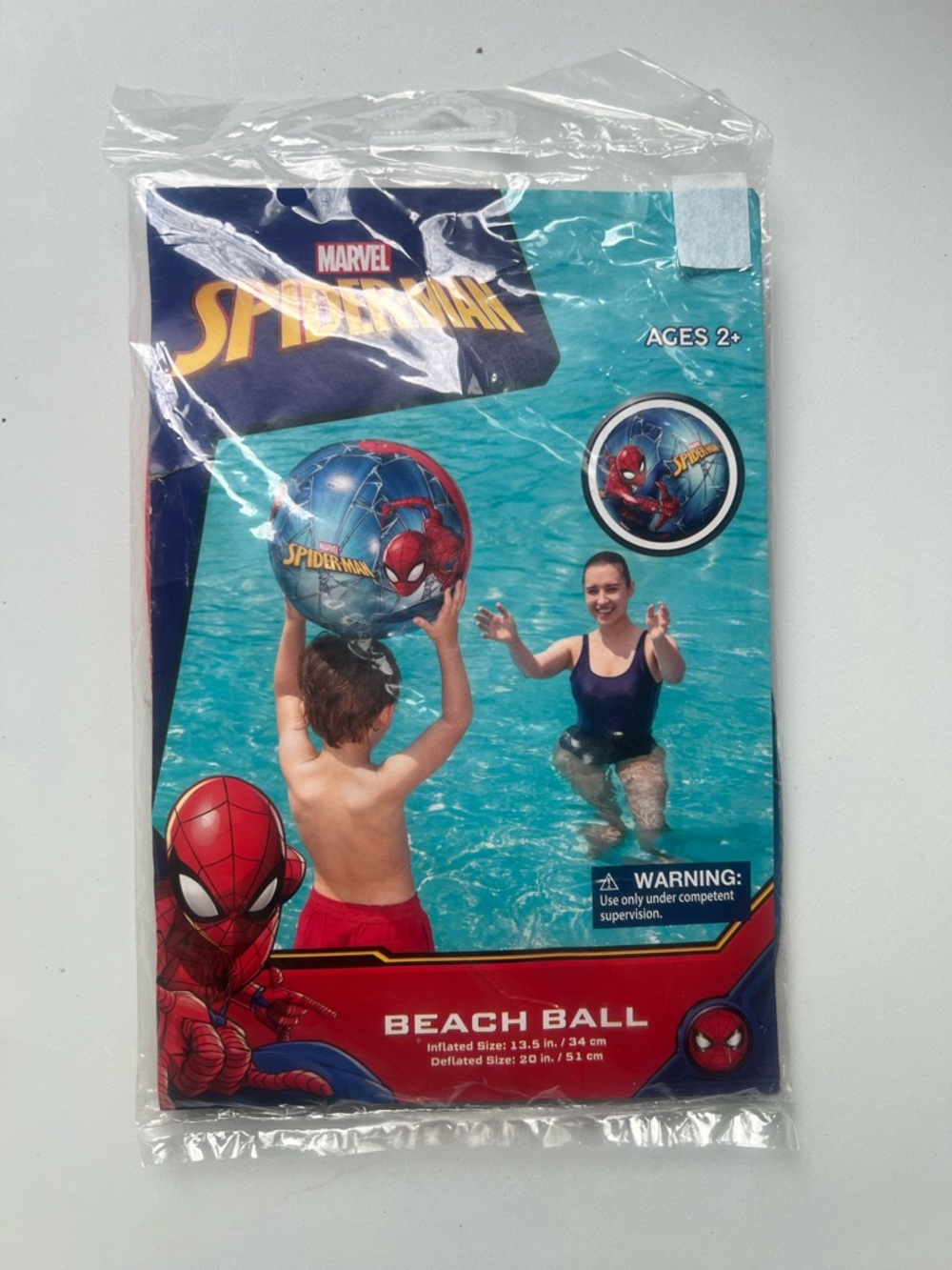 Marvel Spider-Man Inflatable Beach Ball